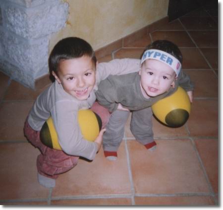 Thibault et Clément Pérusin