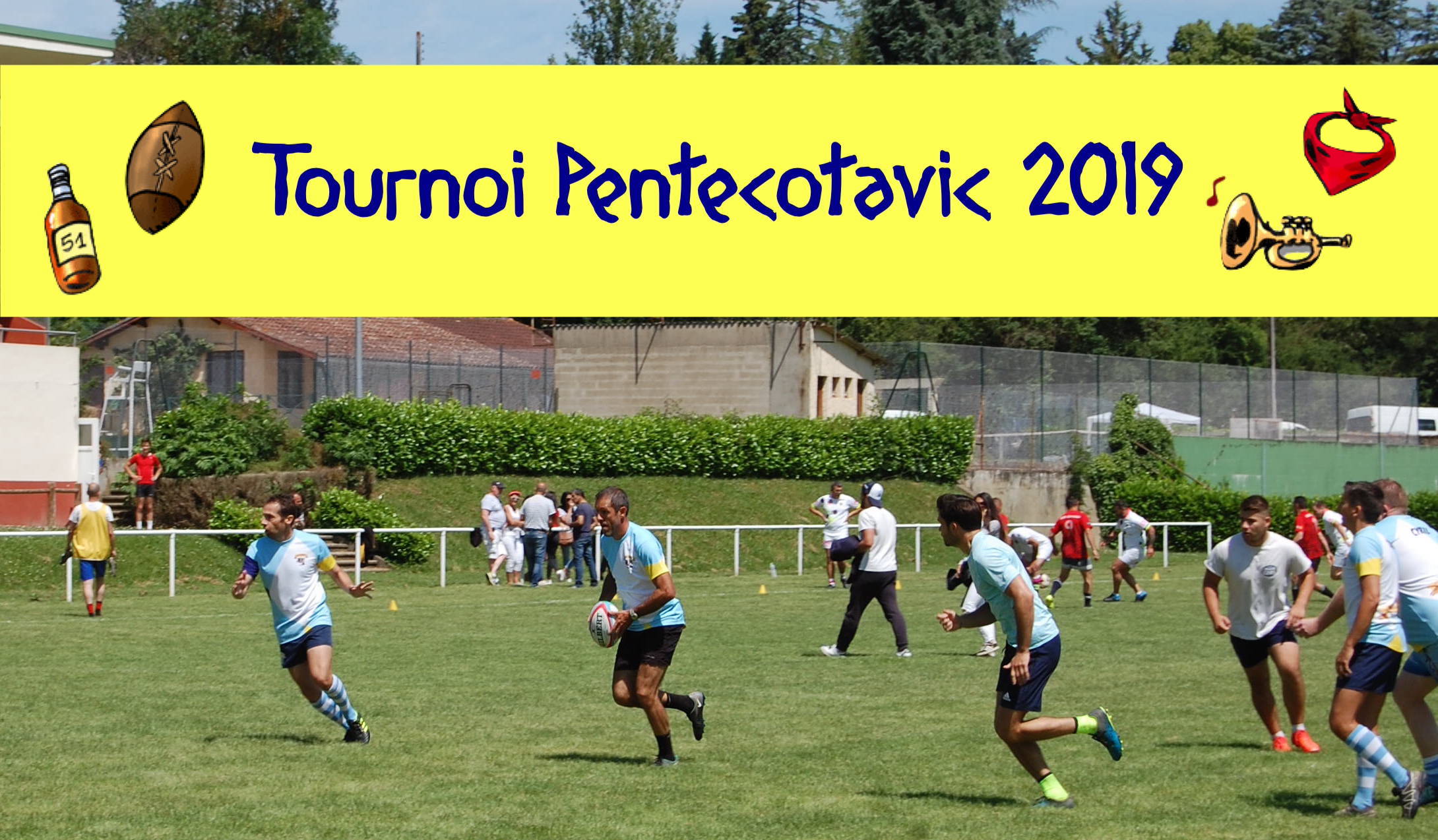 Victoire des Pénibles Rugby de Mauvezin au tournoi à Vic-Fezensac à l’occasion de Pentecotavic 2019